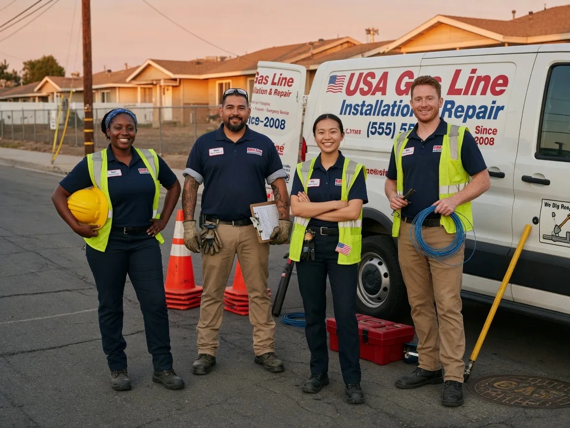 Gas Line Installation company in Knoxville, IA